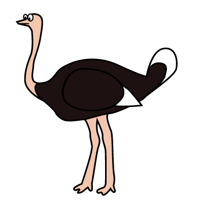 Clumzy Ostrich